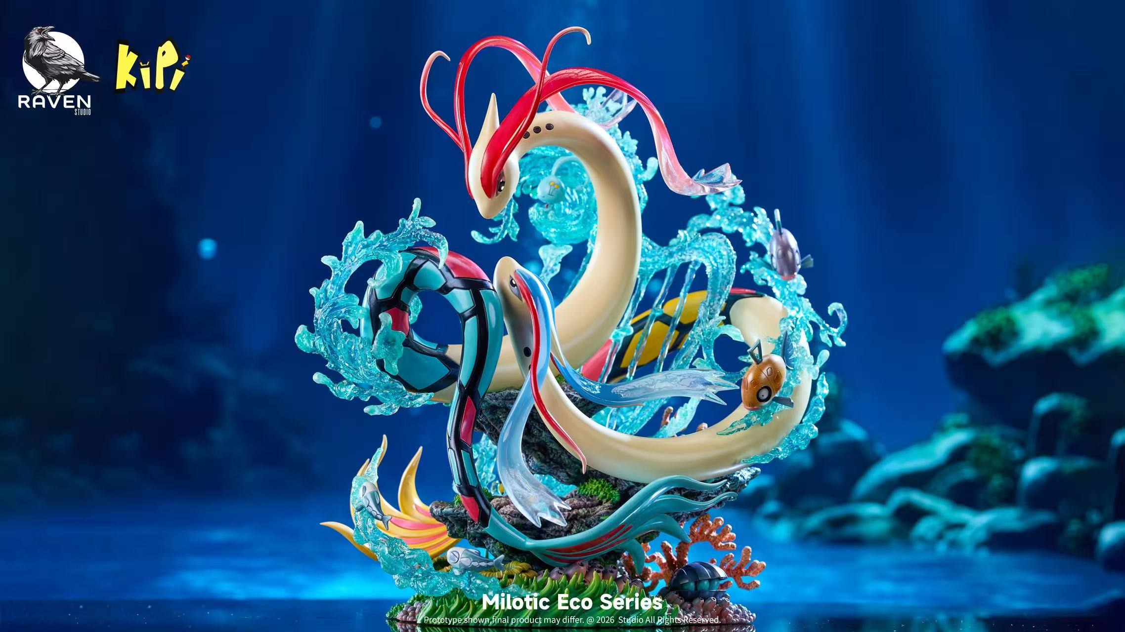 RAVEN Studio X KiPi Studio Milotic Ecology Pokémon