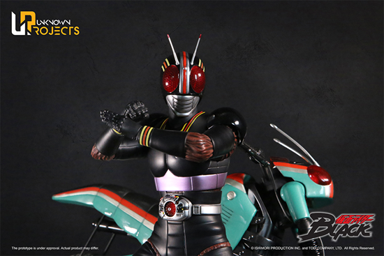 Unknown Projects Studio - Classic Signature Arte Series: Masked Rider Black CSA-001 (Licensed) Statue(GK)-Statue Master