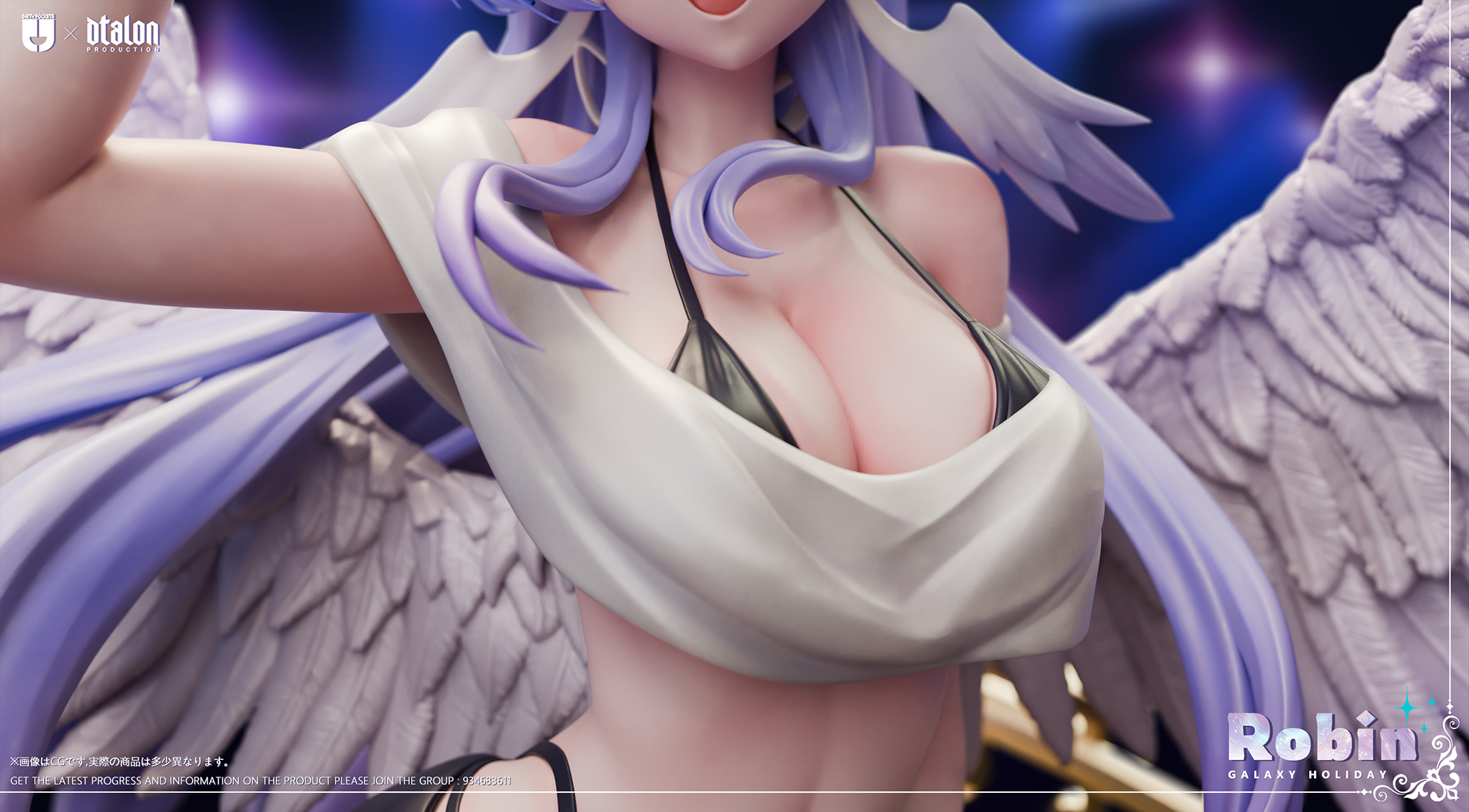 Dirty Pockets Studio & Dtalon Studio - Honkai: Star Rail 1/6 Galaxy Holiday Robin Statue(GK)
