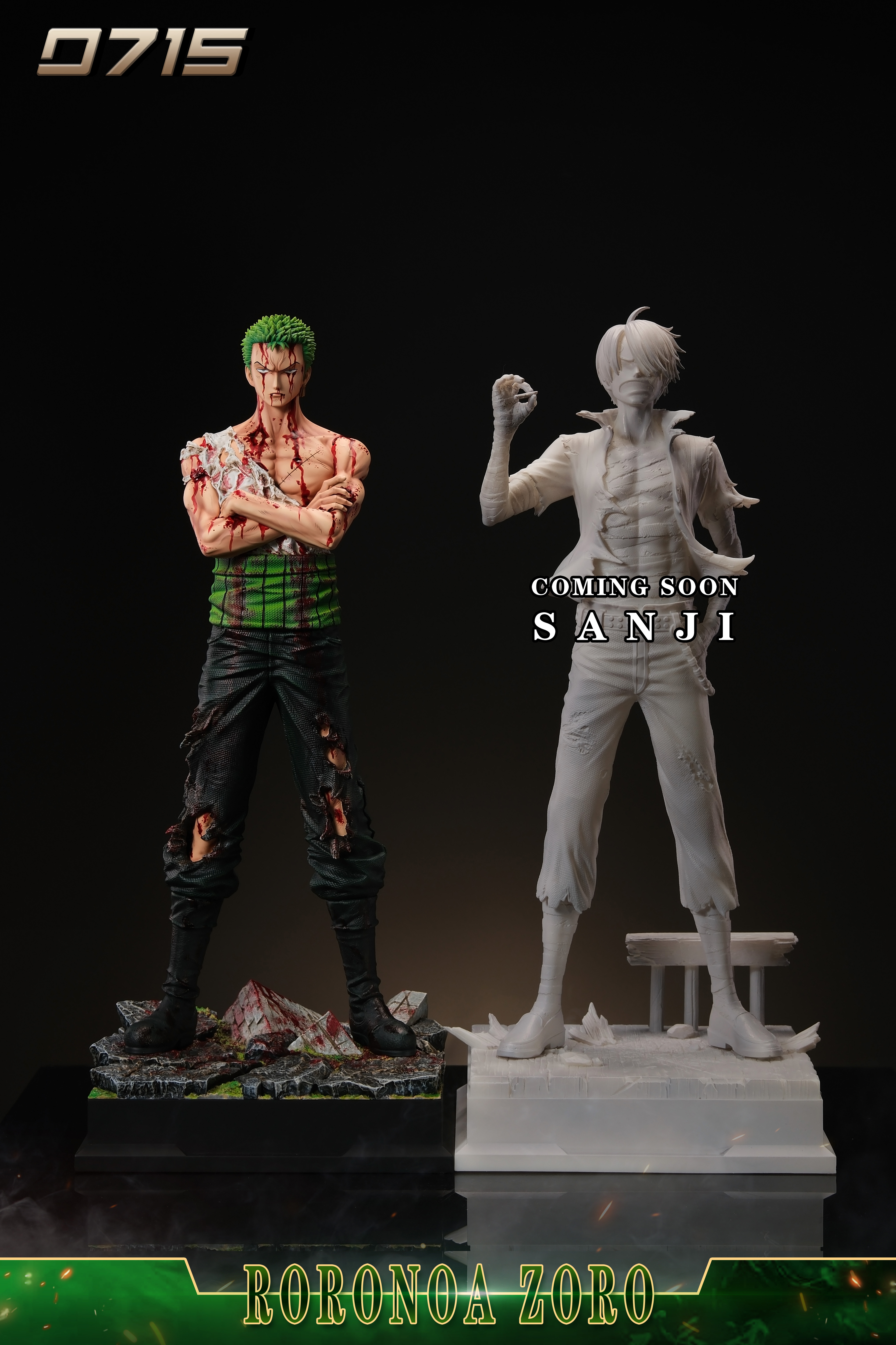0715 Studio - One Piece Bloody Zoro 1/4 & 1/6 Statue(GK)