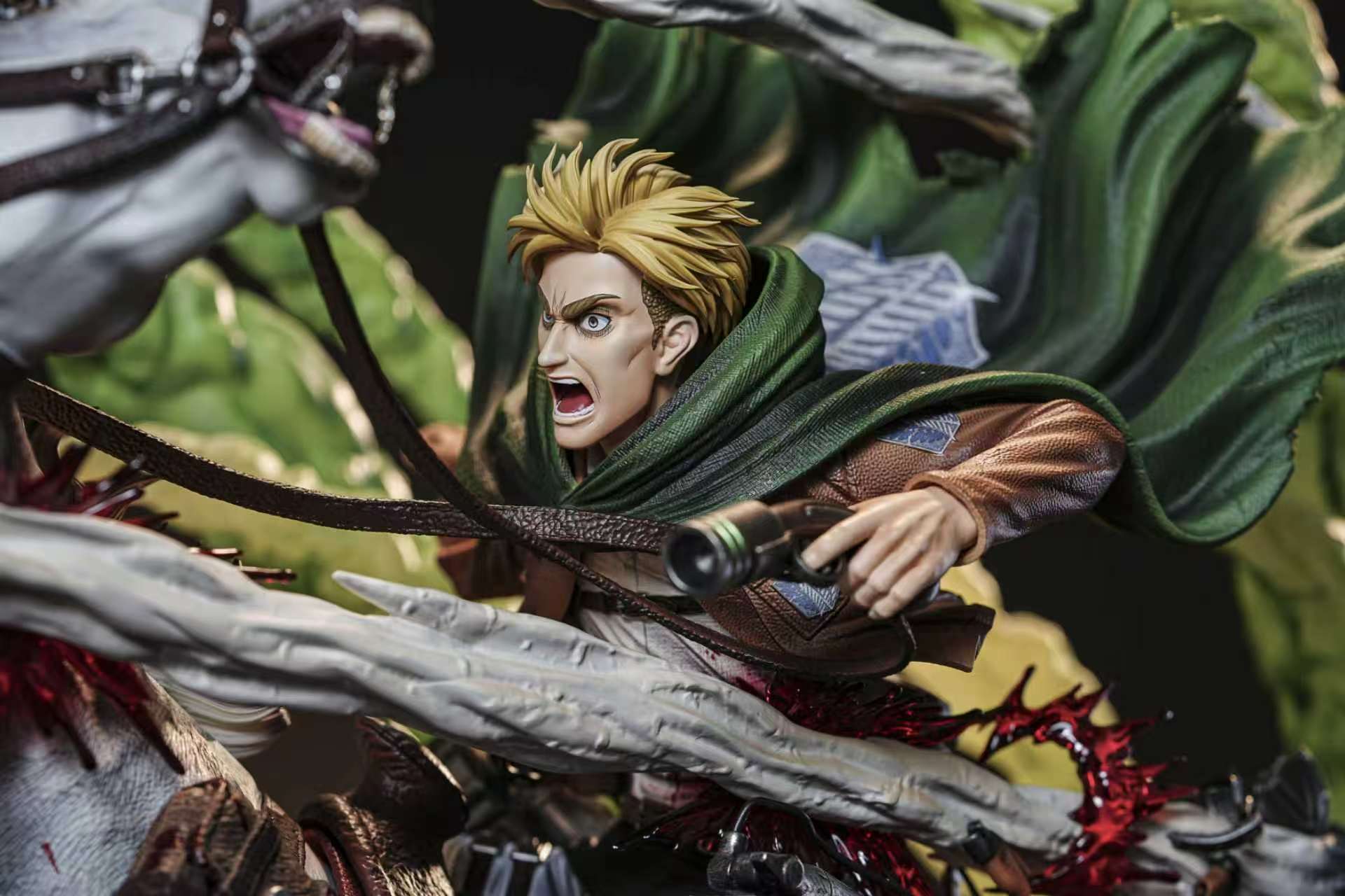 Model Power Studio Commander Erwin's Suicide Charge Attack on Titan