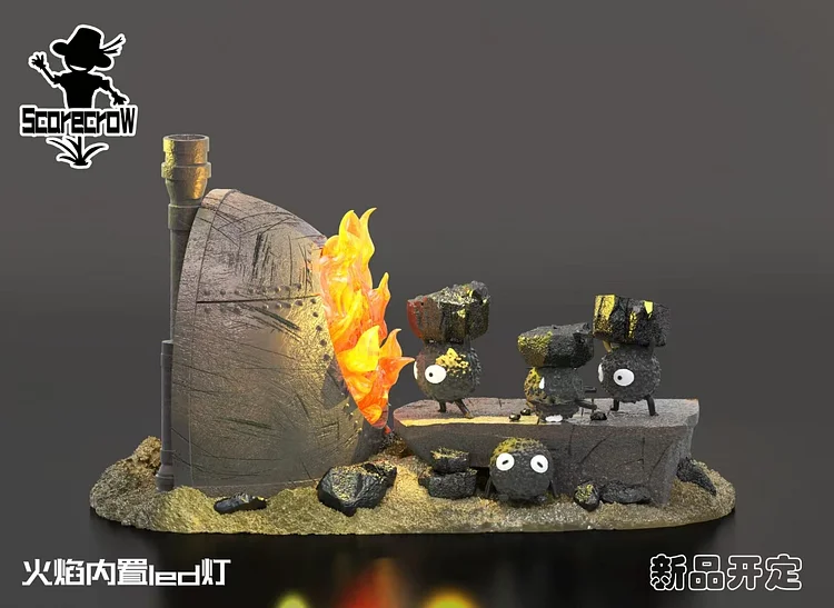 Scorecrow Studio - Studio Ghibli - 003 Coal Ball Elf Statue(GK)