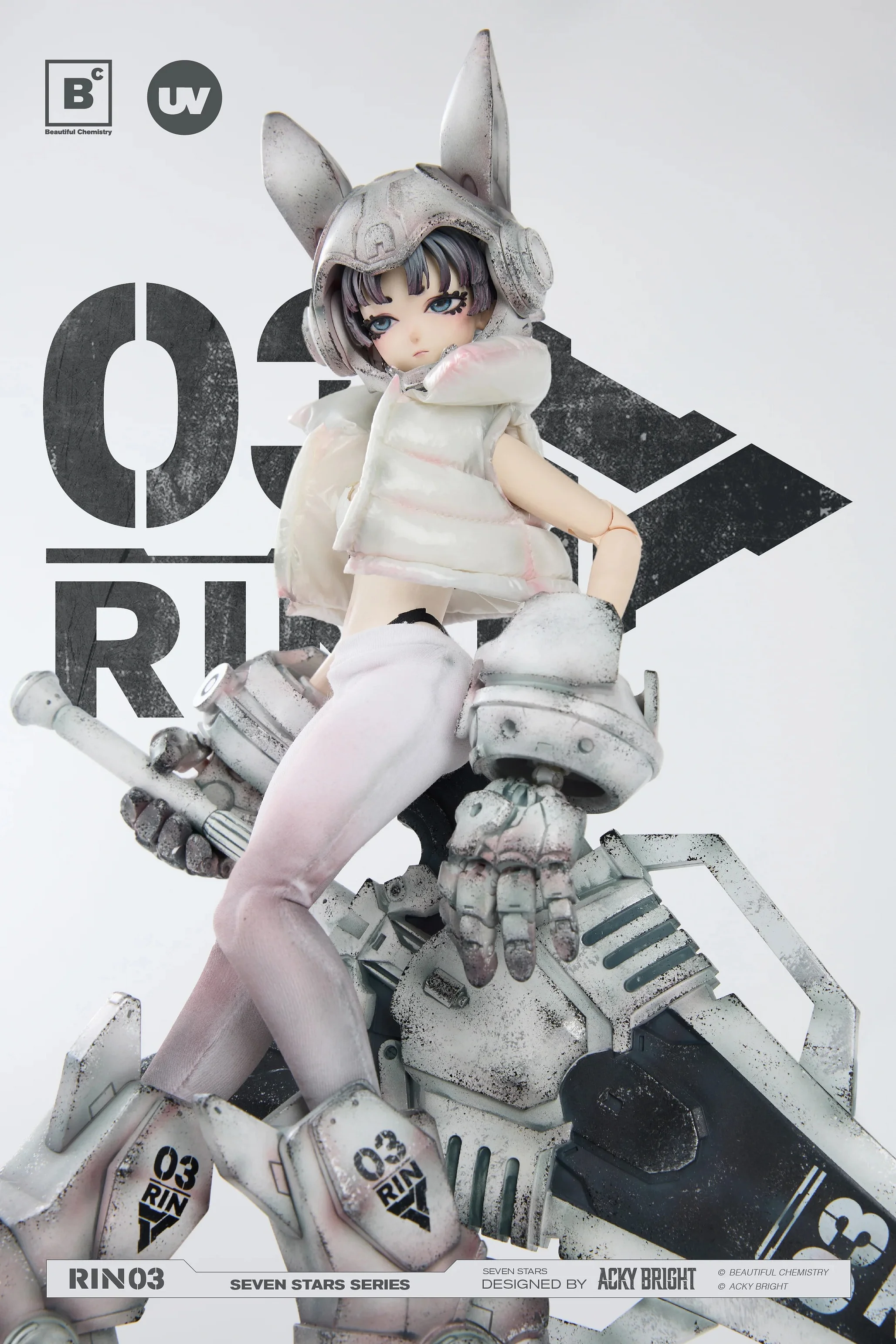 Beautiful Chemistry x Acky Bright Seven Stars Series No.03 Rin Statue 