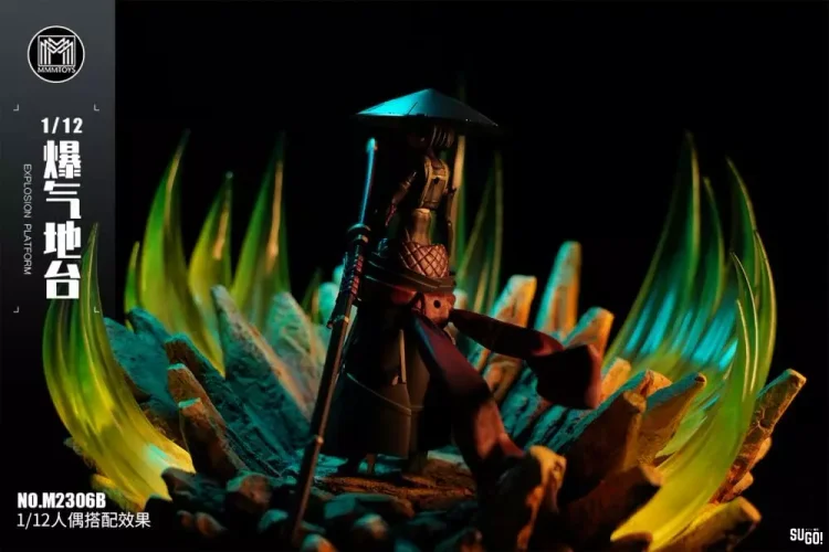 IN STOCK Mmmtoys Studio Explosion Platform Display Base 1/12 Scale Scene