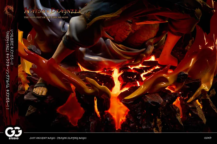 GUGU Studio -Fairy Tail Etherious Natsu Dragneel 1/6 Scale  Statue