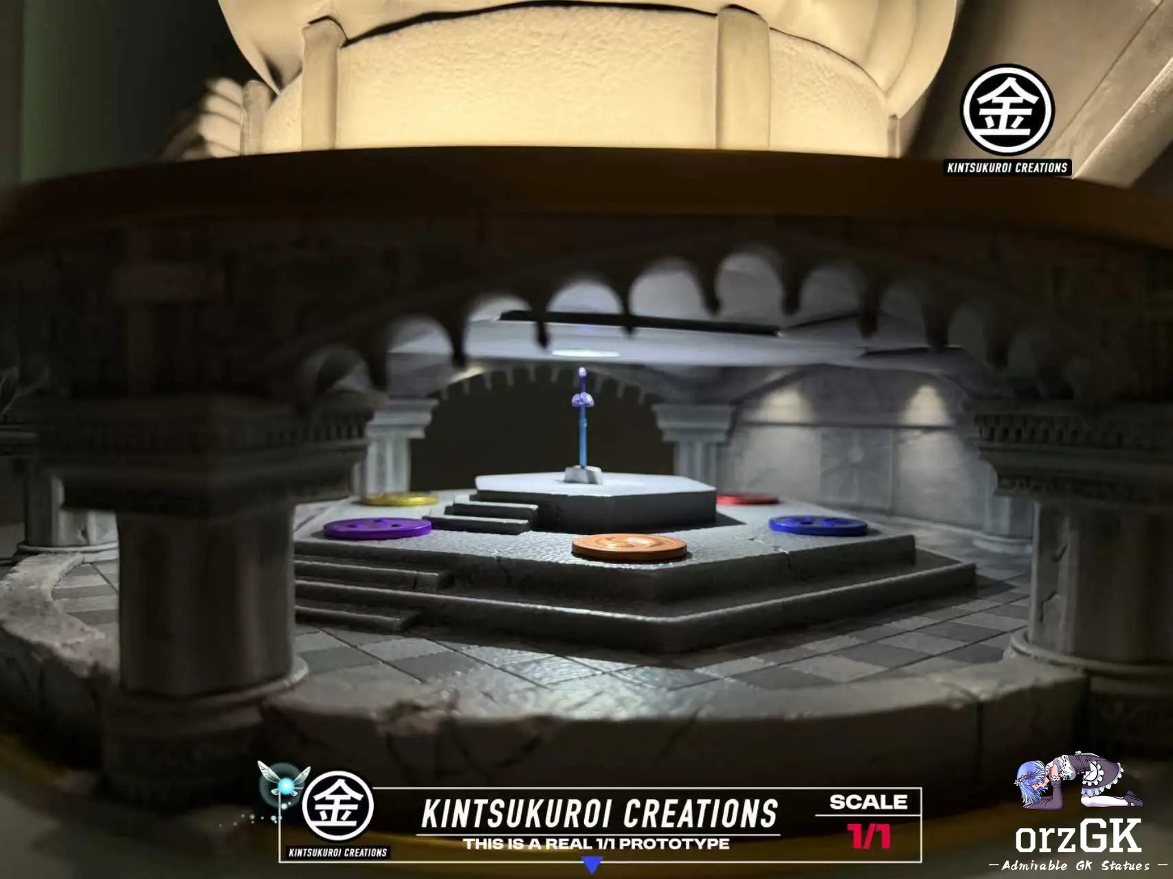 Kintsukuroi Creations Studio - Dark Link Bust 1/1 The Legend of Zelda Statue 