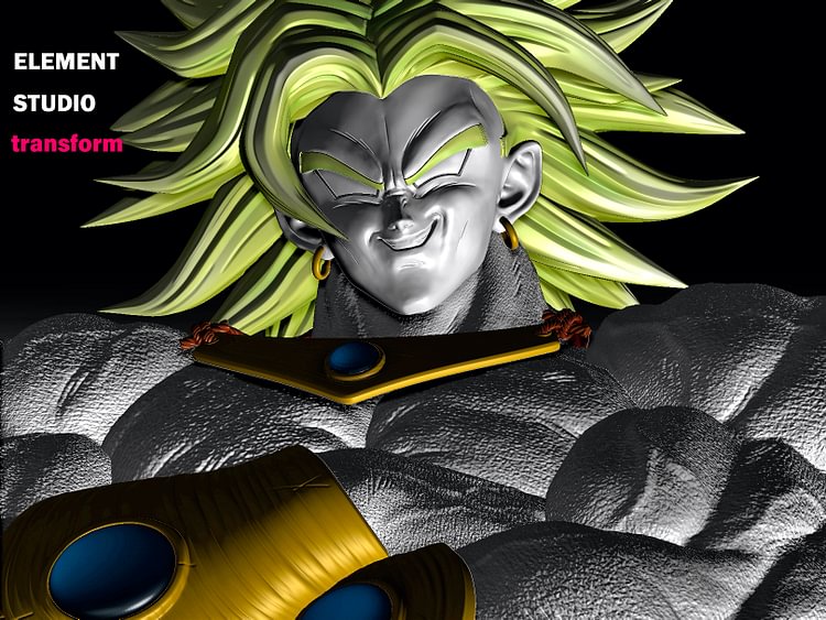 ELEMENT Studio - Dragon Ball Hold chest Broly 1/6 Statue(GK)