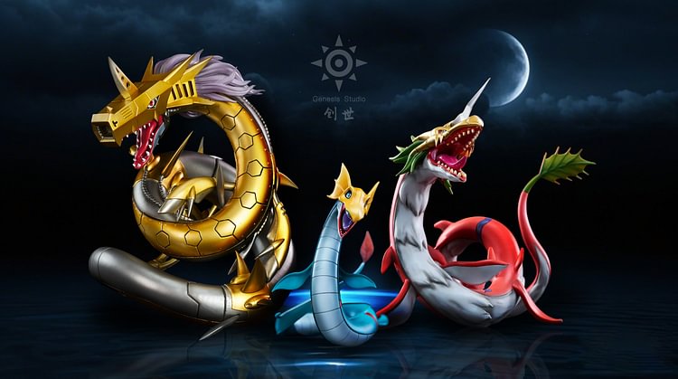 Genesis-Studio - Digimon  - Seadramon - Statue(GK)