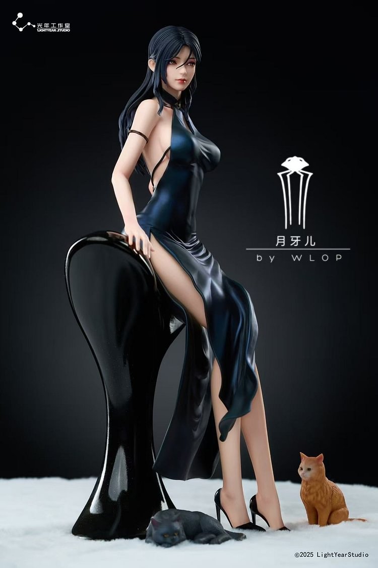 Light Year Studio - Ghost Blade Cloudworm Series Collectible Statue Yue Yaer  1/4 Statue(GK)