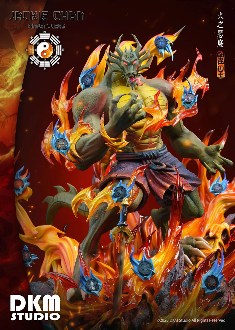 DKM Studio - Jackie Chan Adventures Shendu Statue