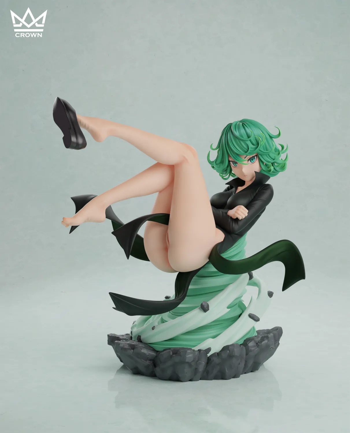 CROWN Studio - Tatsumaki of Terror & Defeated Tatsumaki One-Punch Man Statue 