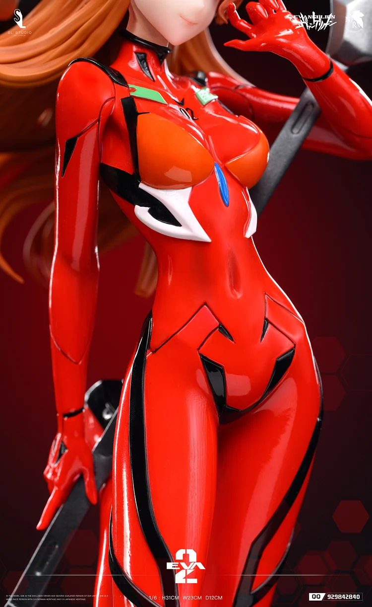 SL Studio - Asuka Langley Soryu - Combat suit Asuka Statue(GK)