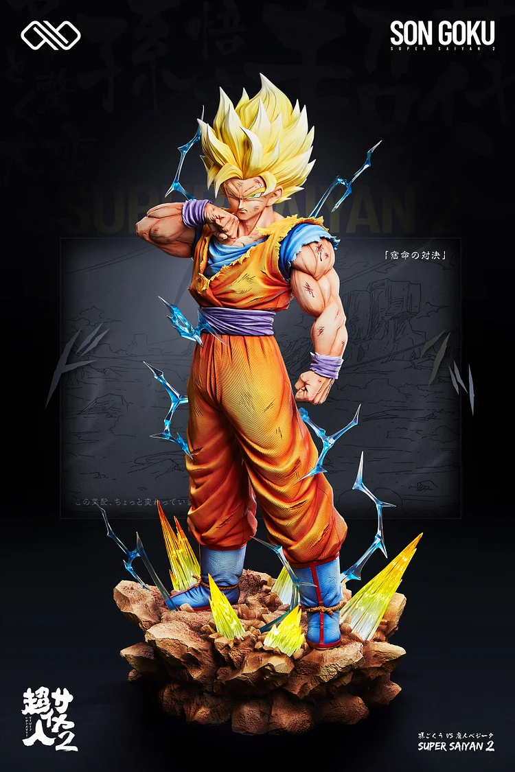 Infinite Studio - DRAGON BALL -  SS2 Goku 1/2 & 1/4 & 1/6 Statue(GK)