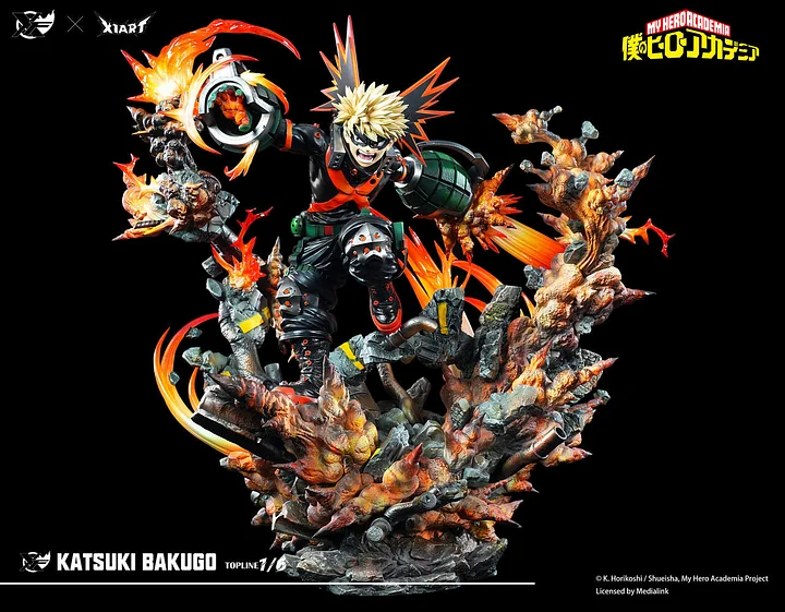 XFire & X1ART Studio - Katsuki Bakugo Statue 