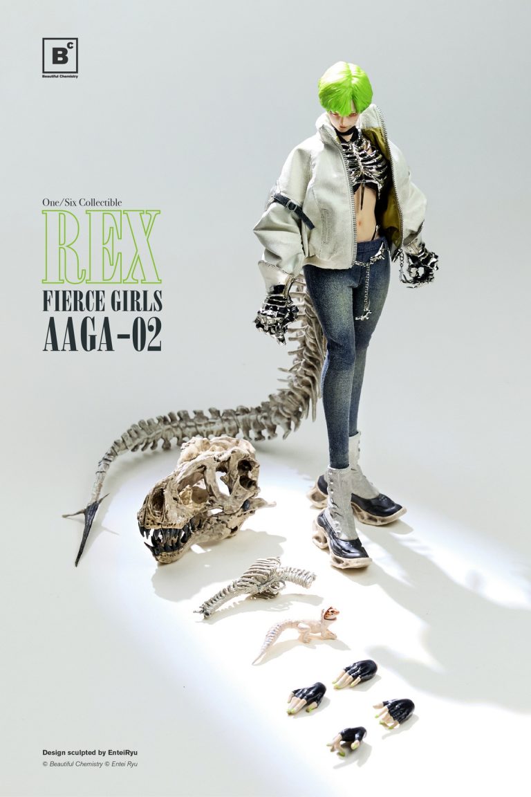 Beautiful Chemistry & Entei Ryu - Mercenary Gunner AAGA-02 REX FIERCE GIRLS UV202501 (Licensed) 1/6 Action Figure