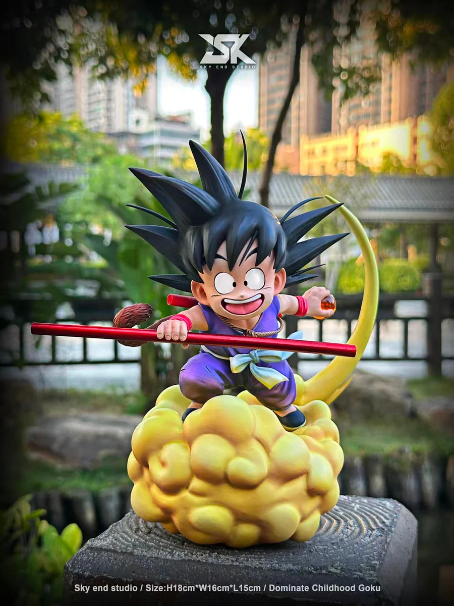 Sky End Studio - DRAGON BALL Cloud Kid Goku Statue 