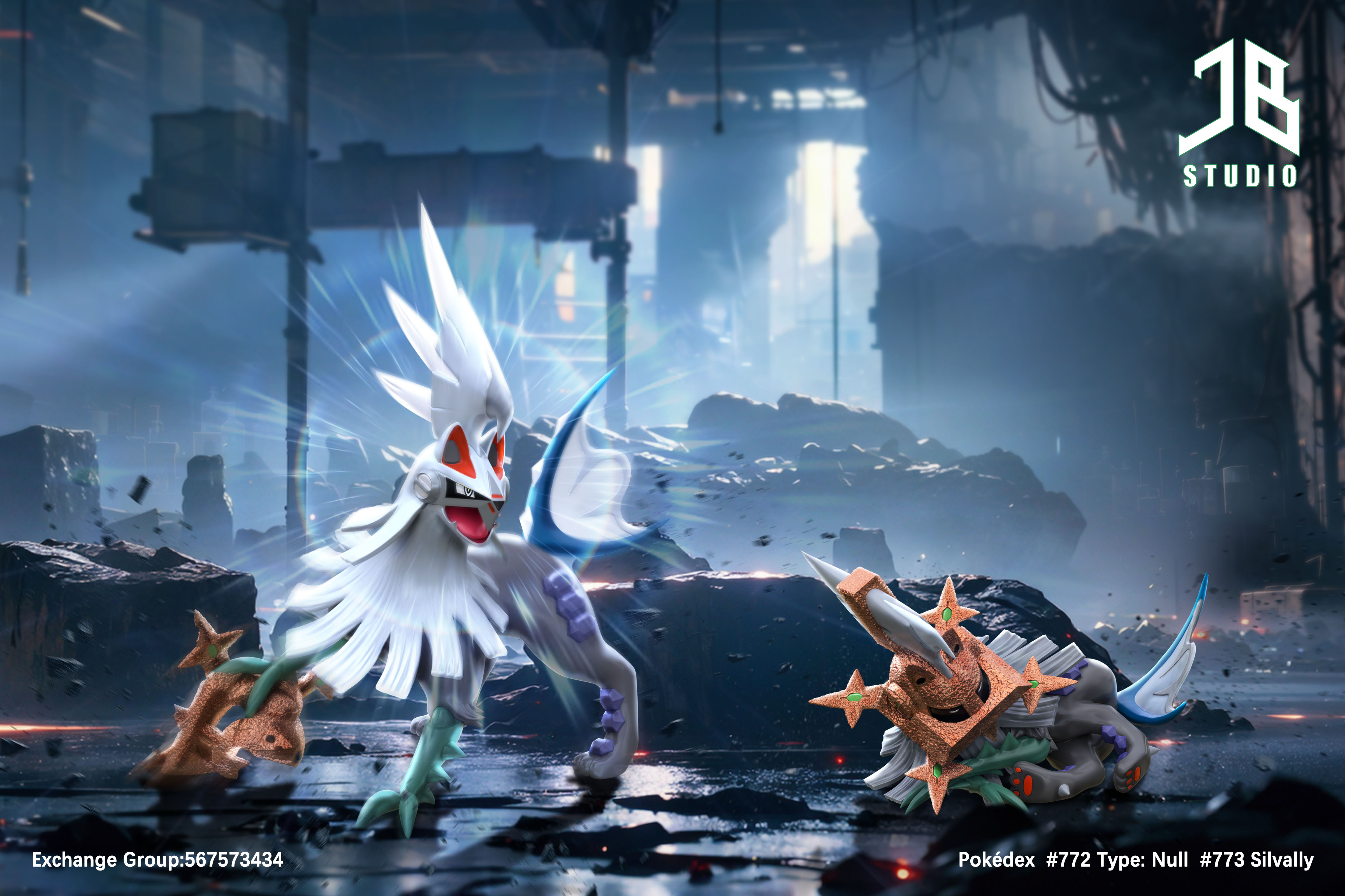 JB Studio - Pokémon Pokédex Series Silver 1/20 Statue(GK)