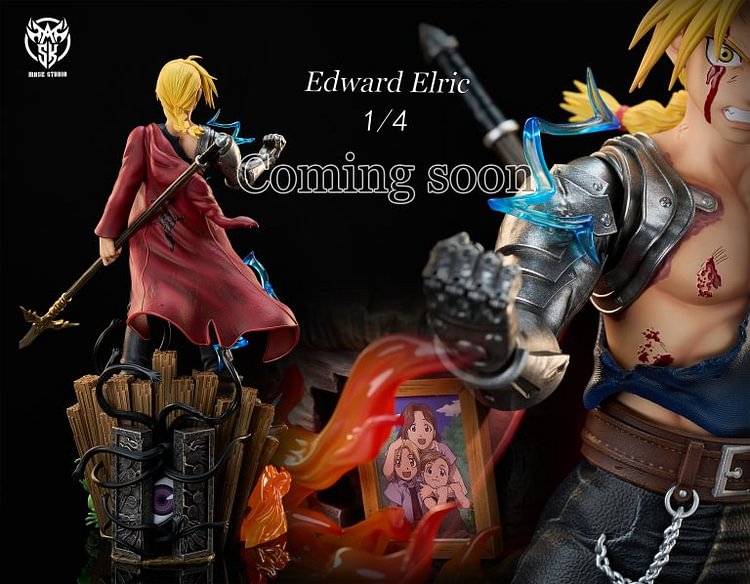 Mask Studio - Fullmetal Alchemist 01 Edward Elric 1/4 Statue(GK) Cartoon-Statue Master