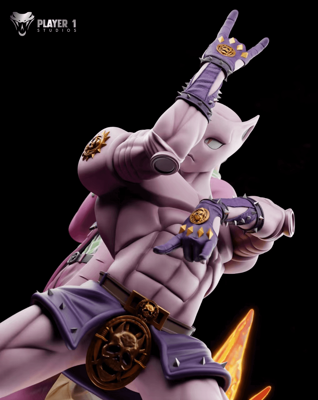 Player 1 Studio - JoJo's Bizarre Adventure - Yoshikage Kira & Killer Queen  1/6 & 1/4 Scale Statue(GK)-Statue Master