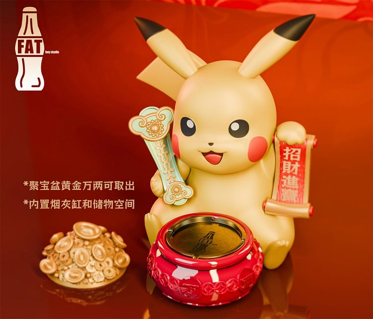 FAT boy Studio - Pokémon  Lucky Pikachu 1/1 Statue(GK)