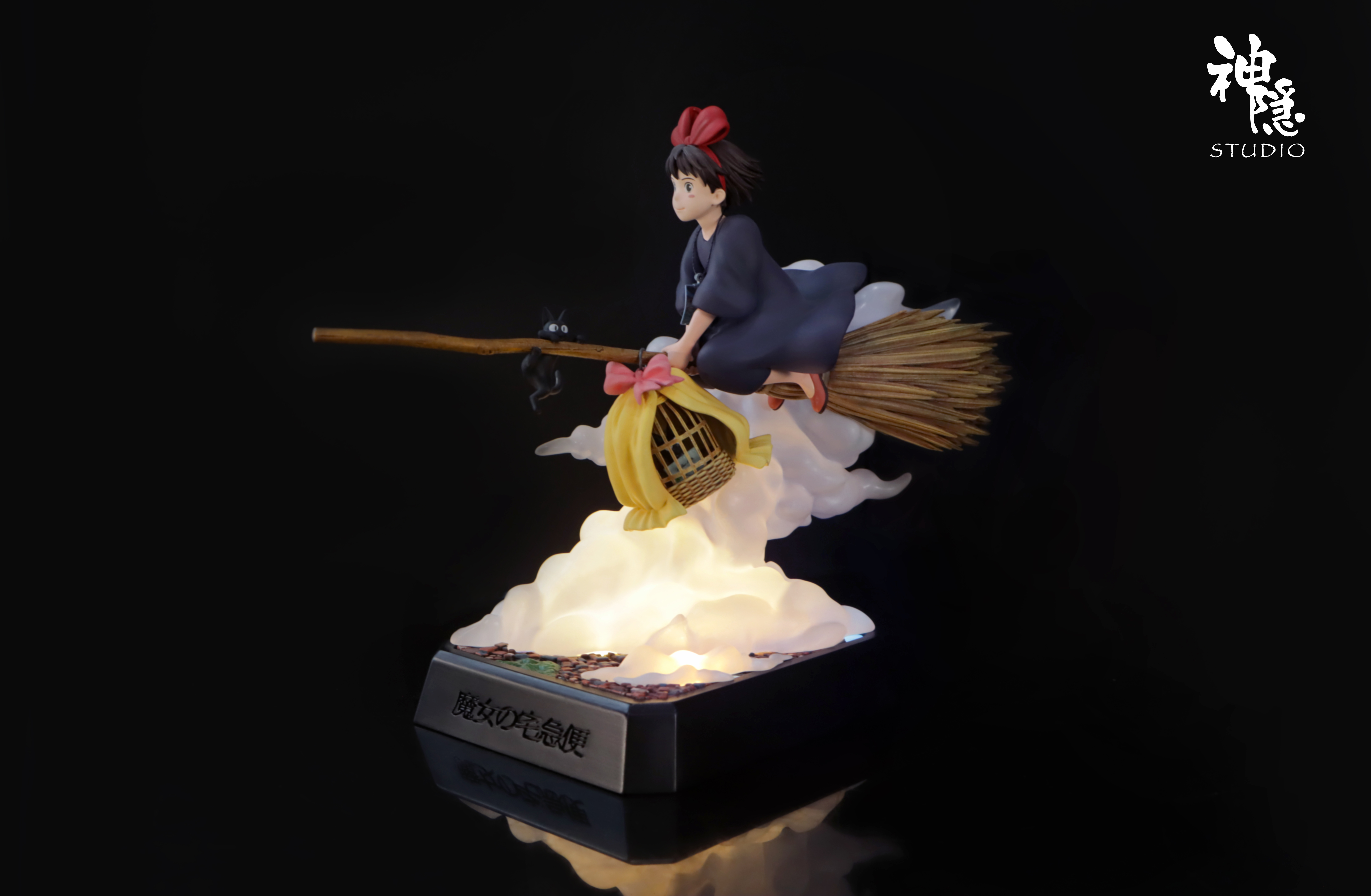 ShenYin Studio - Kiki's Delivery Service - Kiki & The Purple Witch with LED Statue(GK)