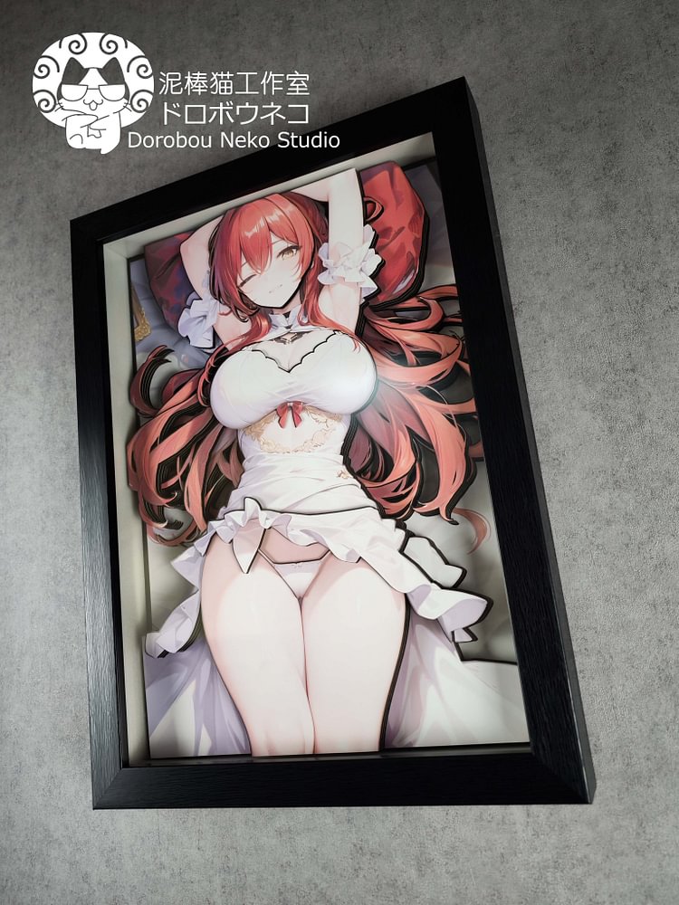 IN-STOCK Dorobou Neko Studio - Honkai: Star Rail - DSMG-036 Decorative Painting of Himeko Scene Painting (Adult 18+)-Statue Master