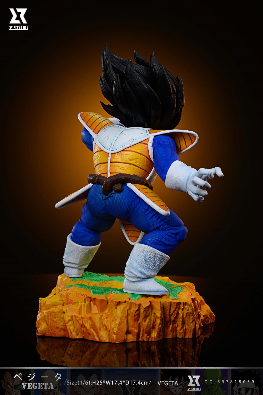 Pre-order Z Opposition Series First Wave Vegeta Dragon Ball GK Limited Edition Handmade Statue Model