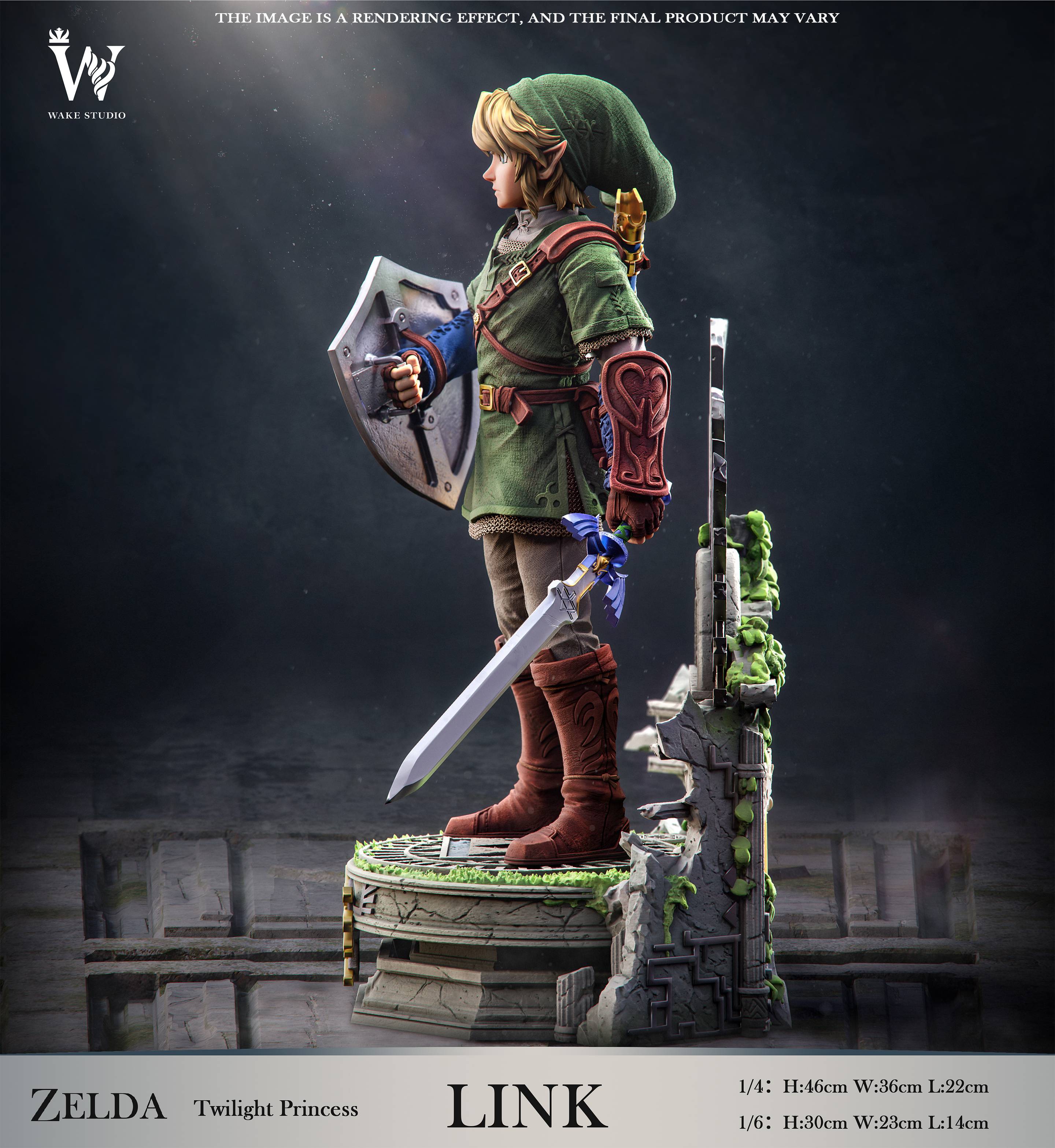 Pre-order Wake Zelda Twilight Link GK Limited Edition Handmade Statue Model