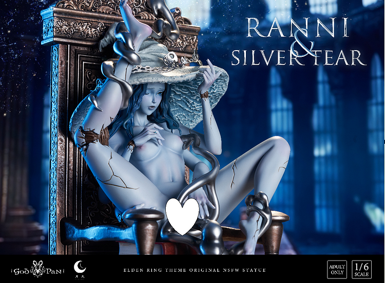PRE-ORDER God Pan Studio - Elden Ring Ranni & Silver Tear 1/6 Statue(GK)