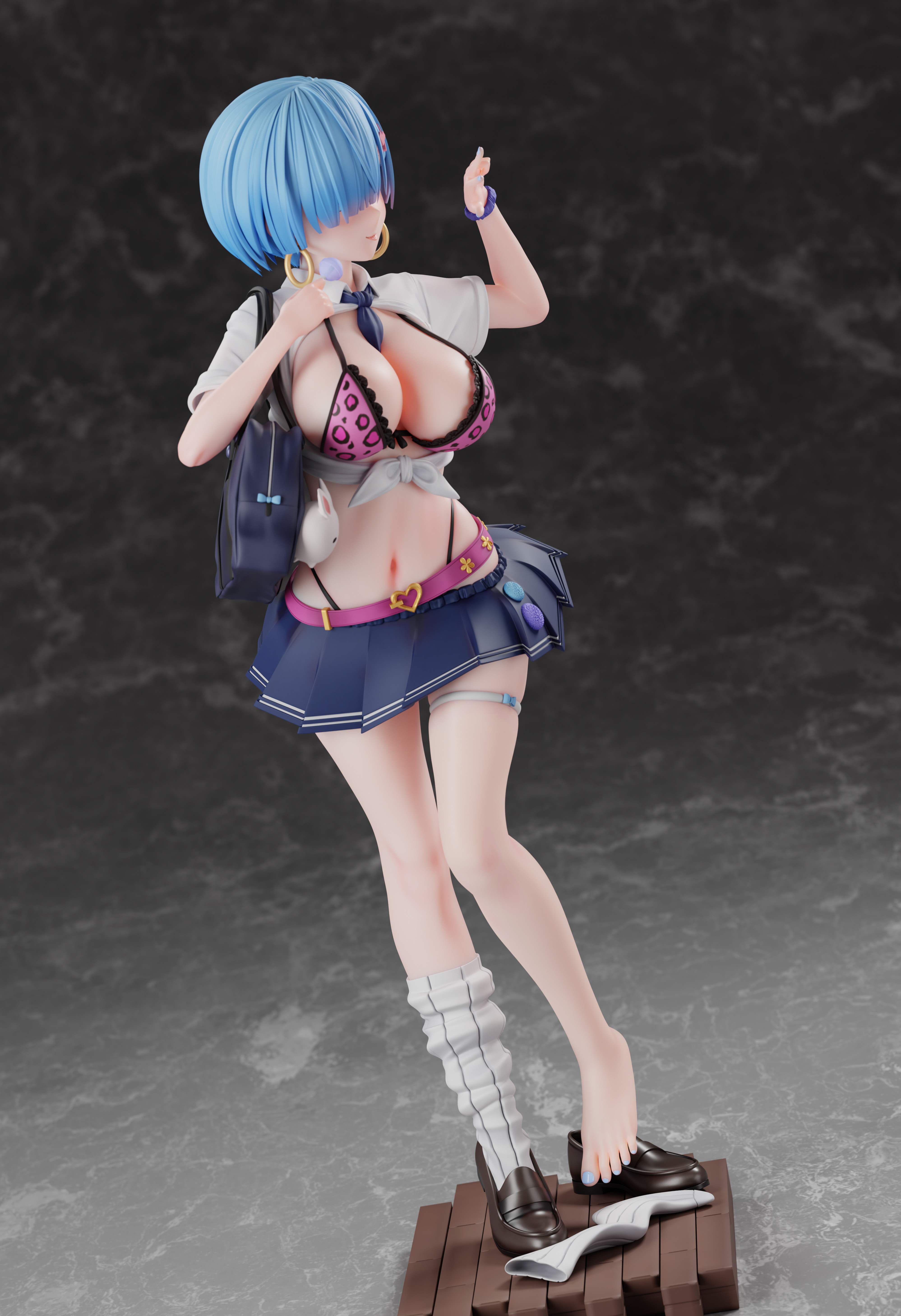 Thistles and thorns Studio - Re:ZERO - Starting Life Gyaru JK Rem & Ram 1/6 Statue(GK)