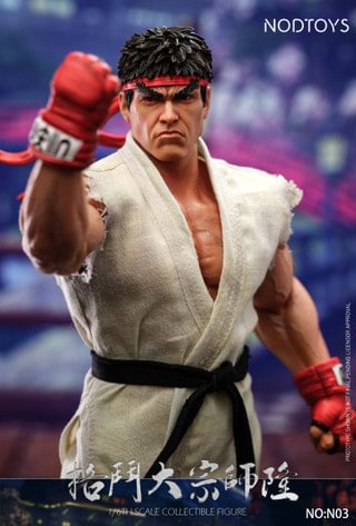 NODTOYS Studio - Silicone Articulated Figure "Grandmaster of Fighting – Ryu" 1/6 Action Figure-Statue Master