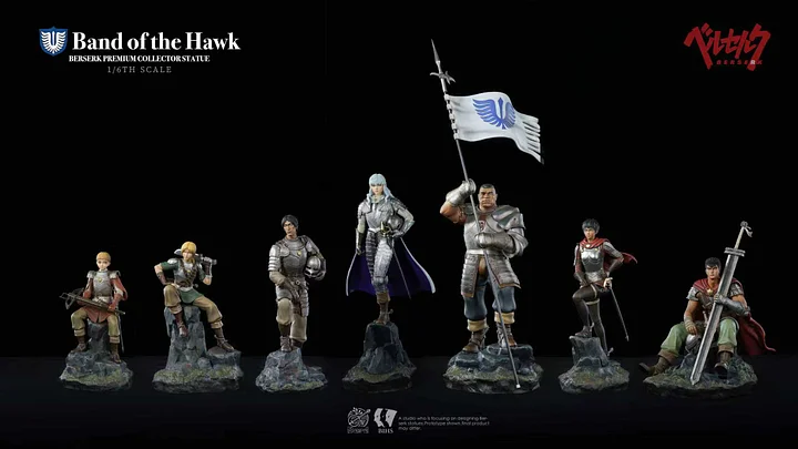 Bihs Studio X Bard Studio - Band of the Hawk Berserk Statue