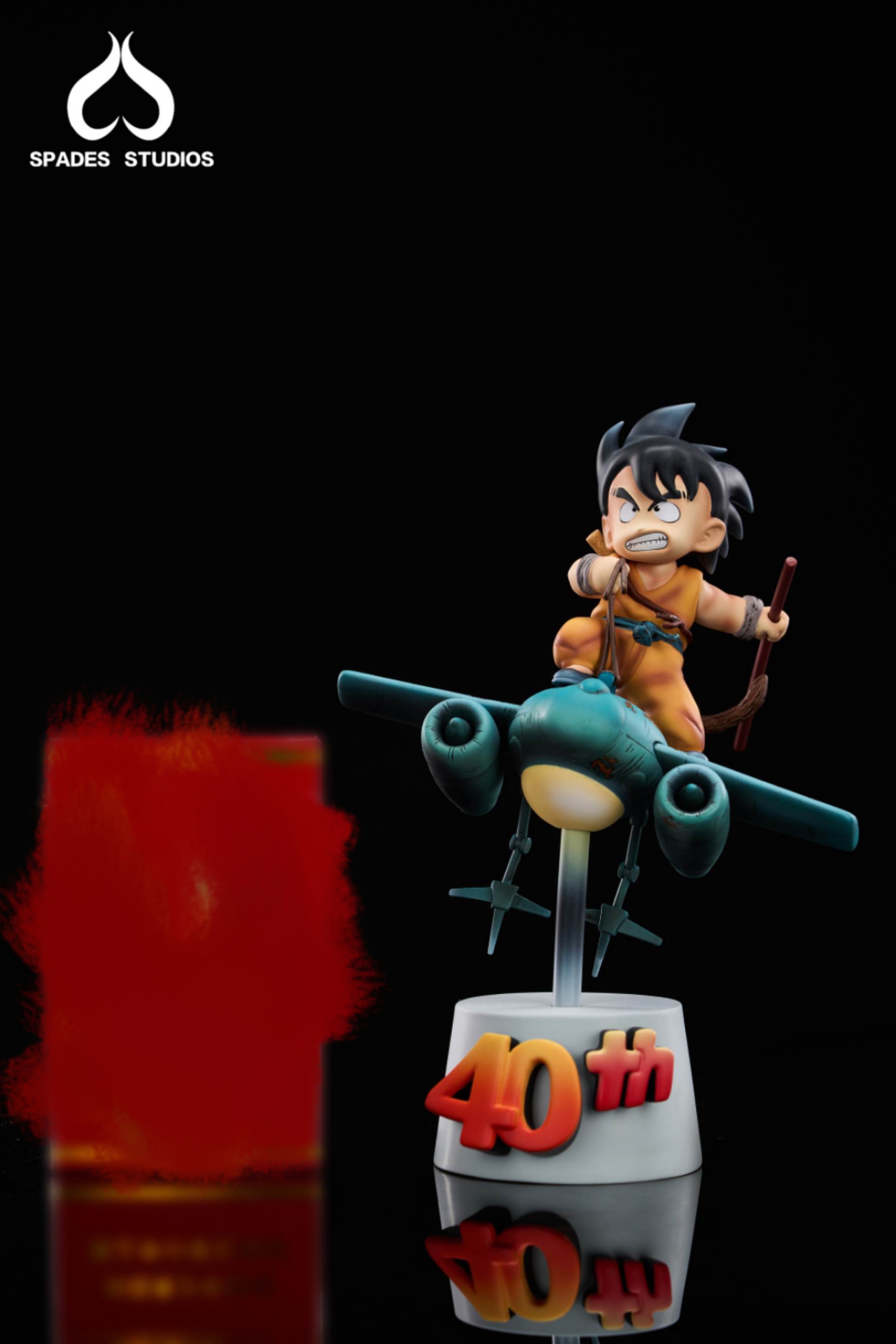 Spades Studio - Dragon Ball WCF Scale Kid Goku Title Page Ver. Statue(GK)