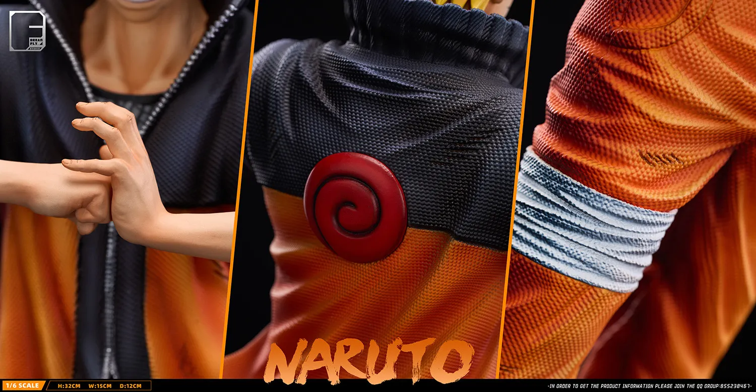 Dream Fly Studio - Team 7 #3 Naruto X #4 Sakura X #5 Sasuke Naruto Statue