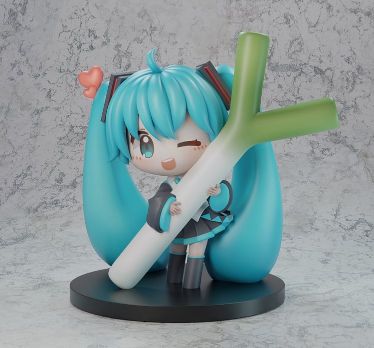 ChaoShe Studio - VOCALOID  - Chibi Ver. Onion Hatsune Miku  Statue (GK)