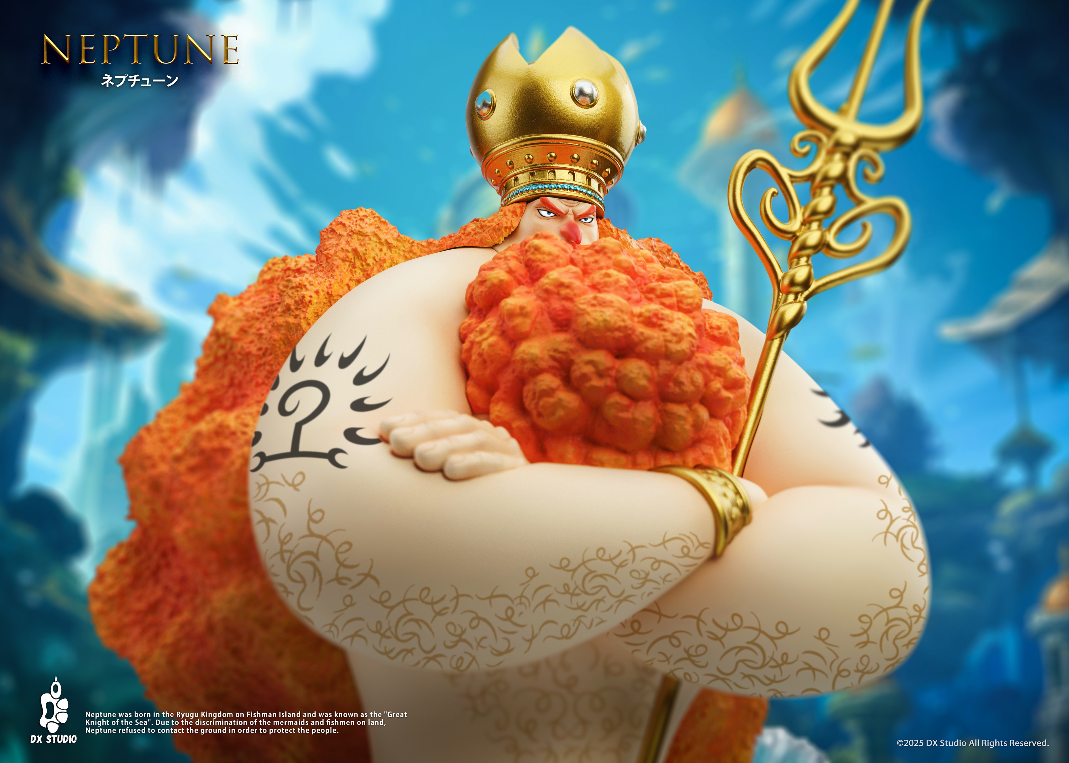 DX Studio - One Piece Neptune Statue(GK)