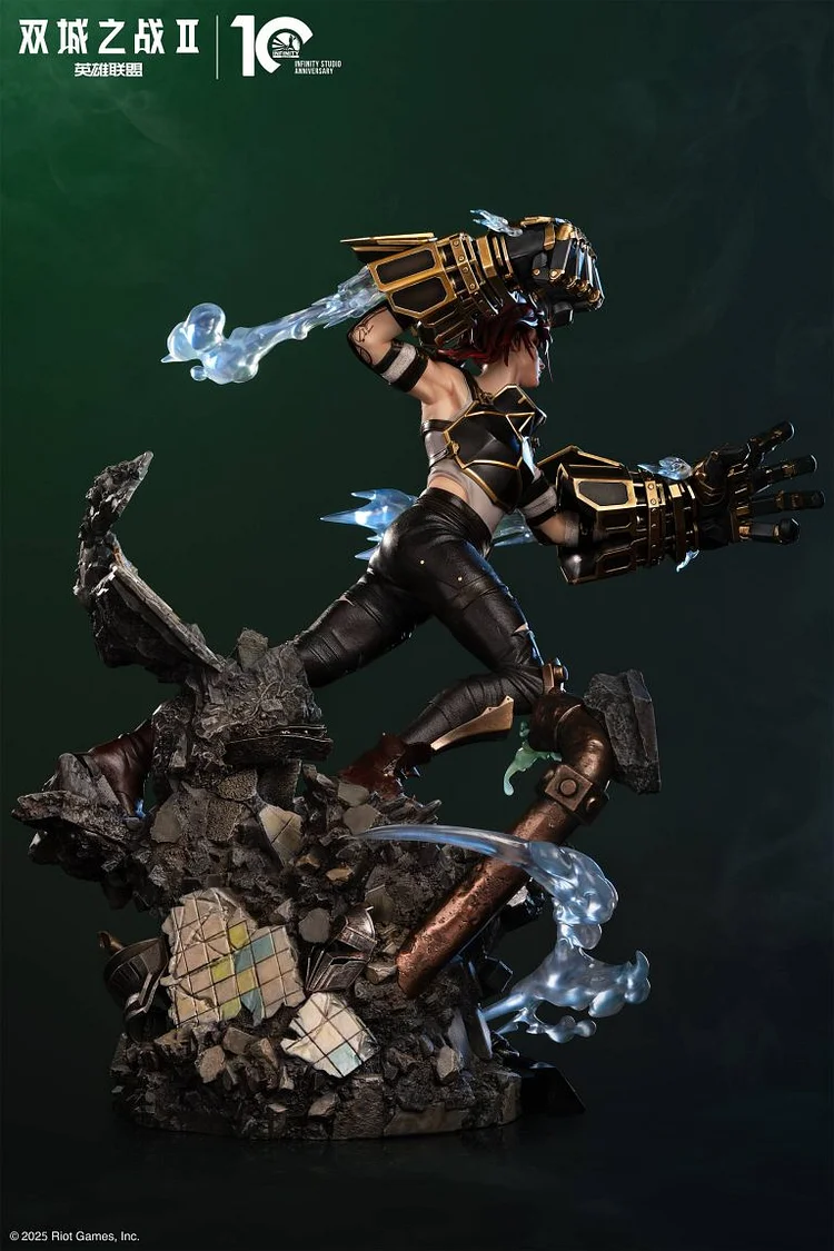 Infinity Studio - League of Legends Arcane: League of Legends II Vi (Licensed) Statue(GK)-Statue Master