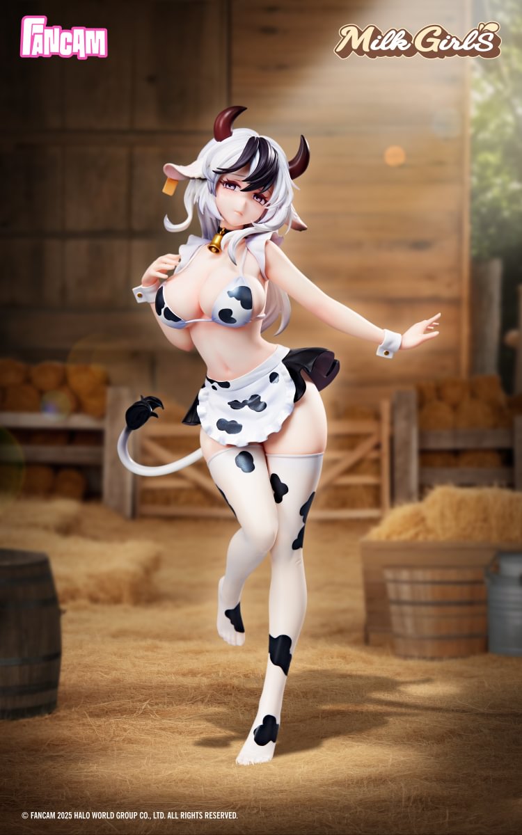 FANCAM Studio - Other series - Milk Cow Girl 1/6 Statue(GK) (Adult 18+)