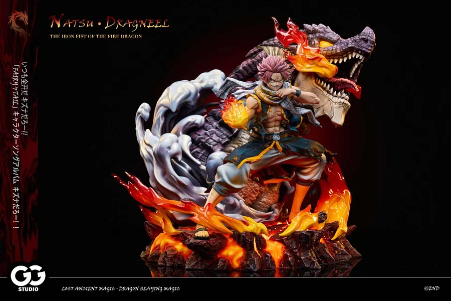 GUGU Studio -Fairy Tail Etherious Natsu Dragneel 1/6 Scale  Statue
