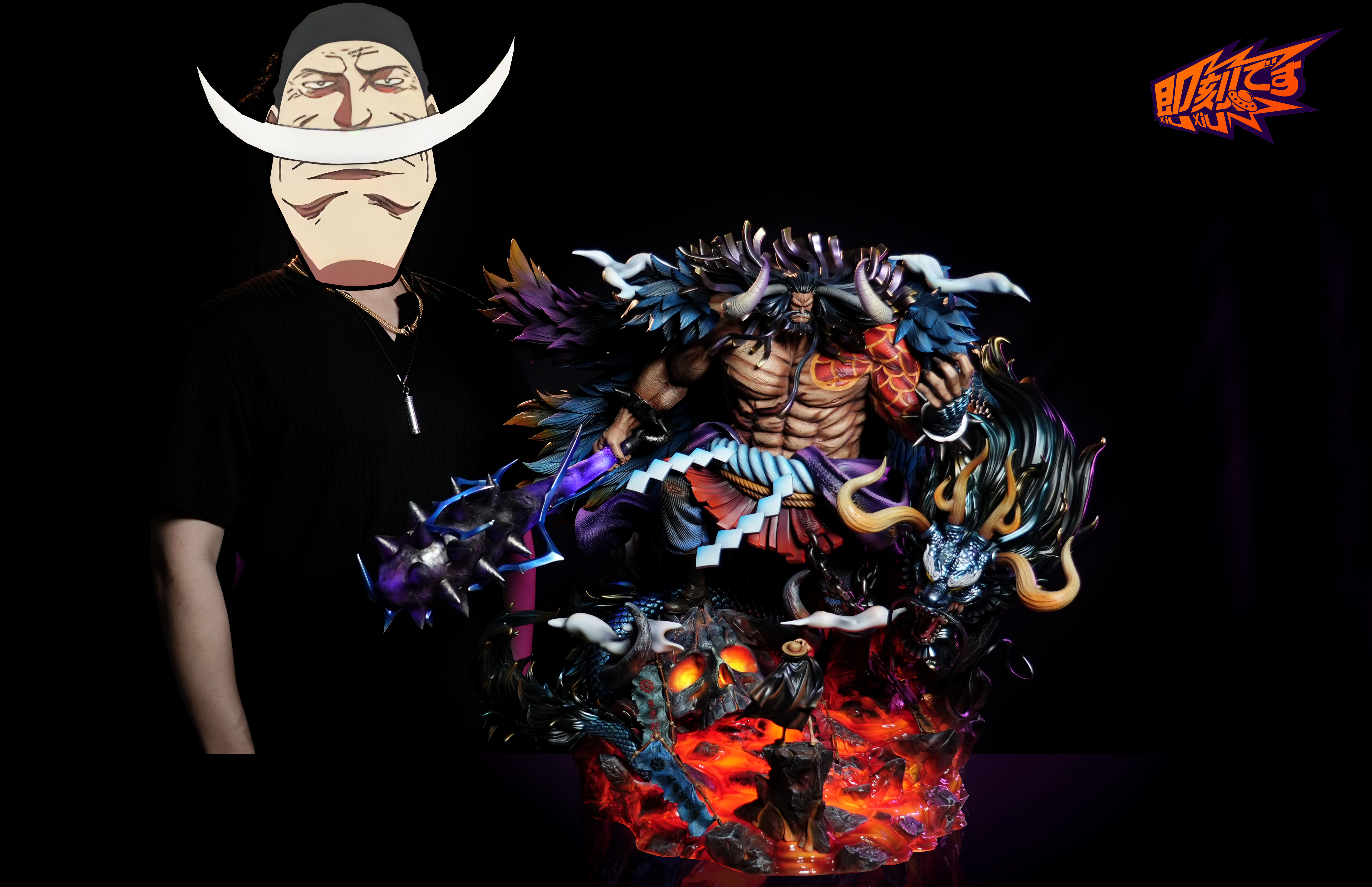 JiKe Studio - Kaido with LED Statue(GK)