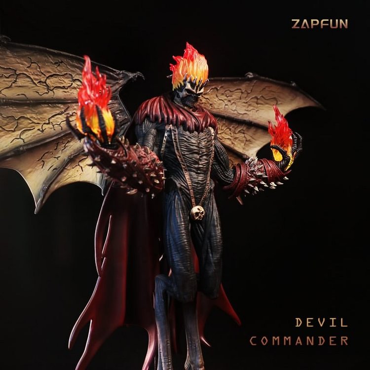 ZAPFUN - Original Devil Commander statue ZAP001 (Licensed) 1/10  Statue(GK)-Statue Master