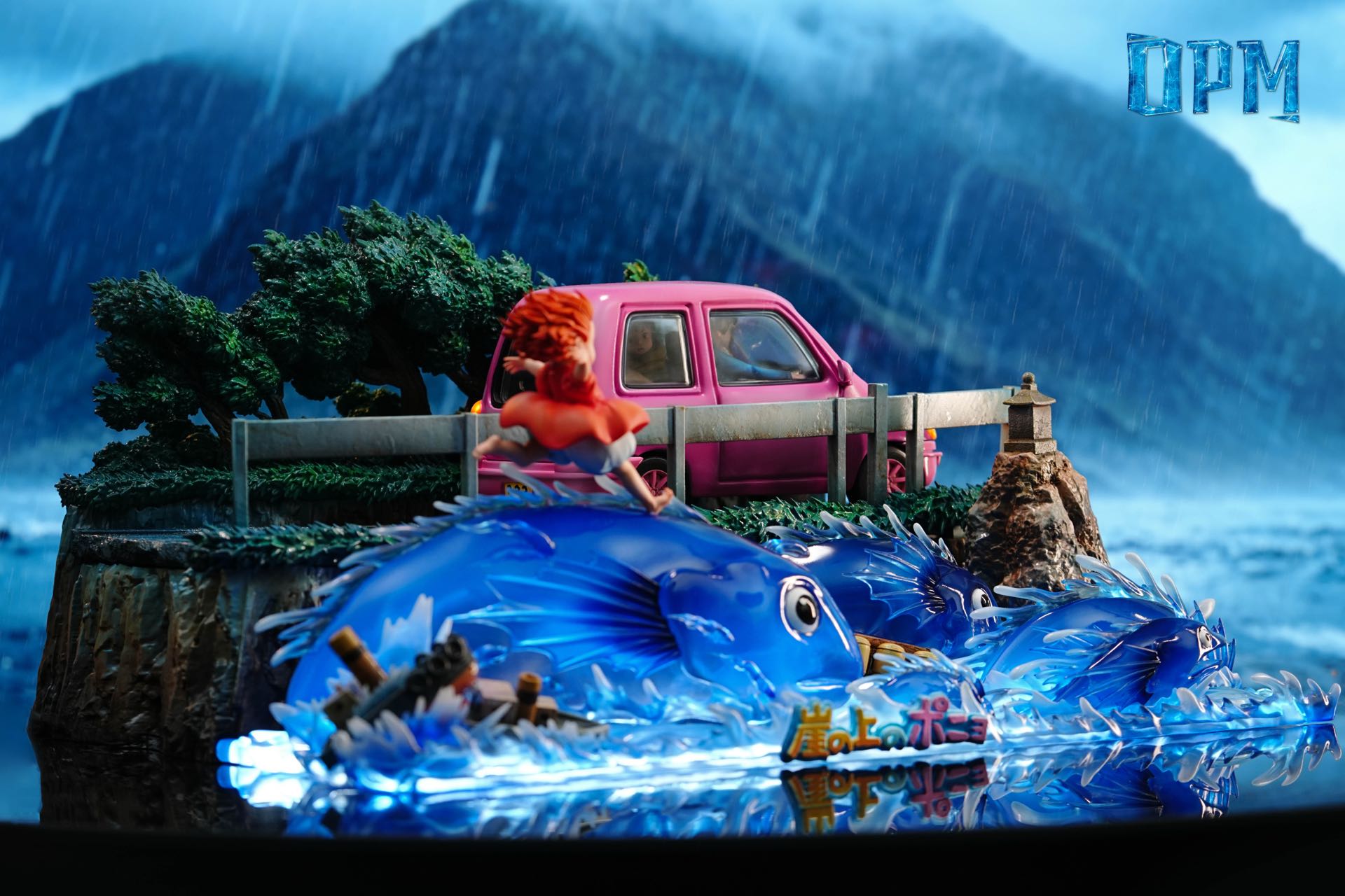 OPM Studio Hayao Miyazaki Desktop Scene Series 015  Ponyo