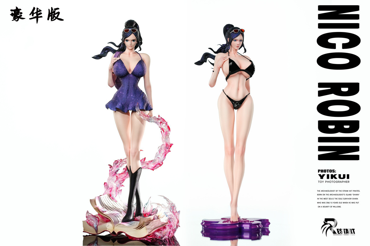 Restart Studio - One Piece Nico Robin Book Effects 1/6 Statue(GK) (Adult 18+)