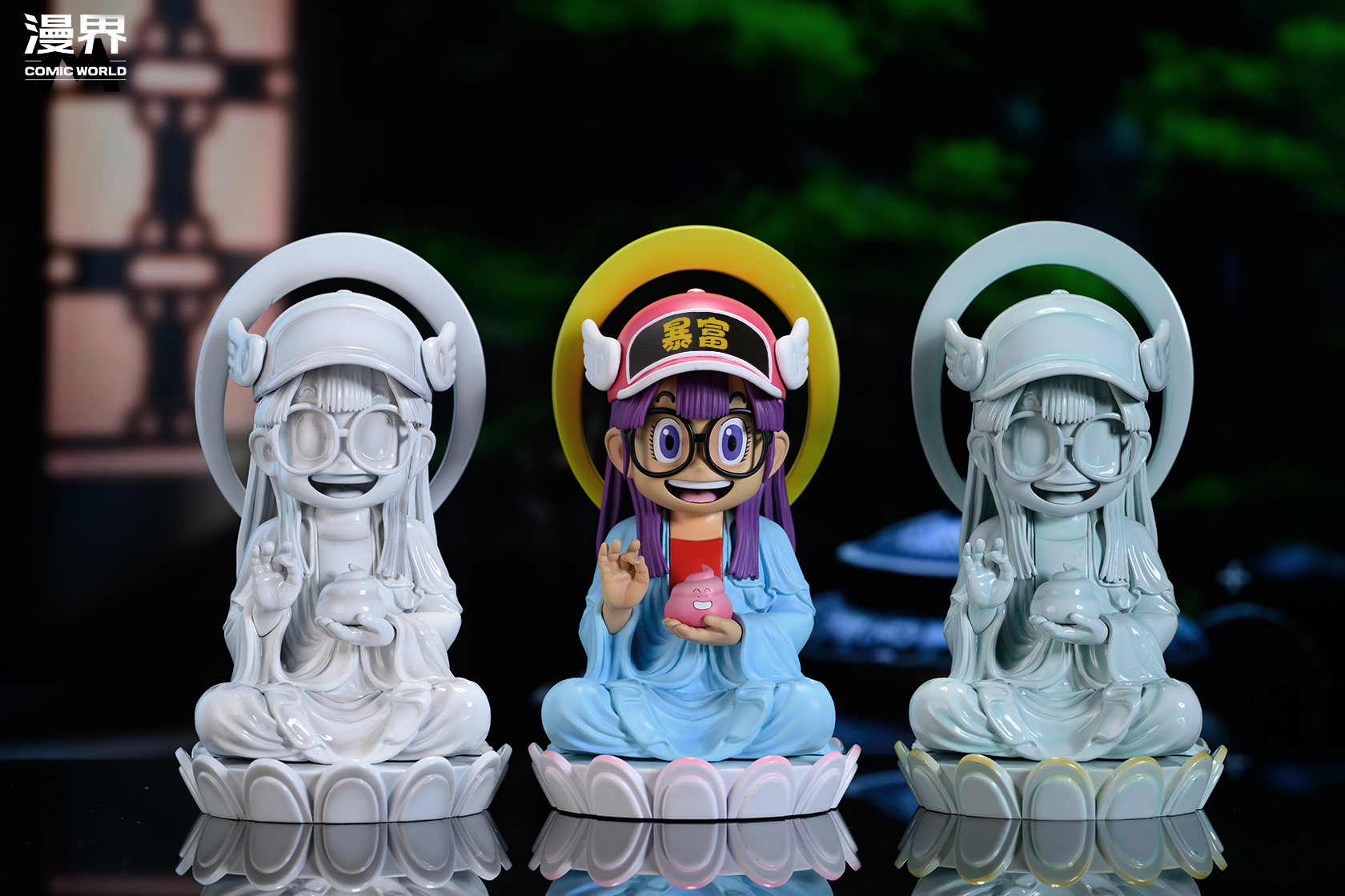 COMIC WORLD Studio - Dr. Slump Guanyin Good Luck Arale Statue(GK)