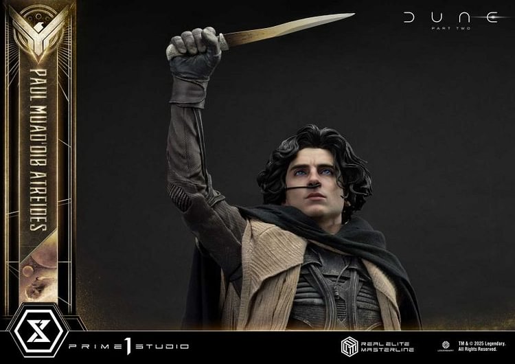 Prime 1 Studio - Real Elite Masterline Dune: Part Two (Film) Paul Atreides REMDUNE2-01 REMDUNE2-01UT REMDUNE2-01UTS (Licensed) Action Figure-Statue Master