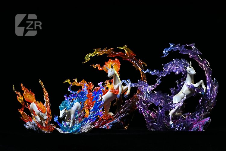 PREZR & SF Studio - Pokémon Rapidash Evolution Set 1/20 Statue(GK)