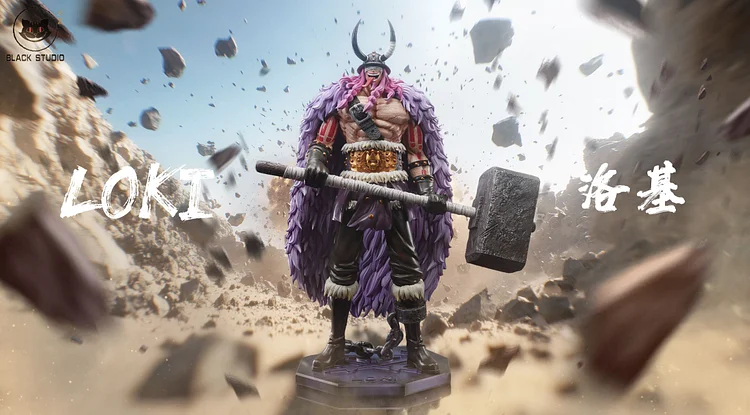 Black Studio - One Piece Private Series Loki Statue(GK)