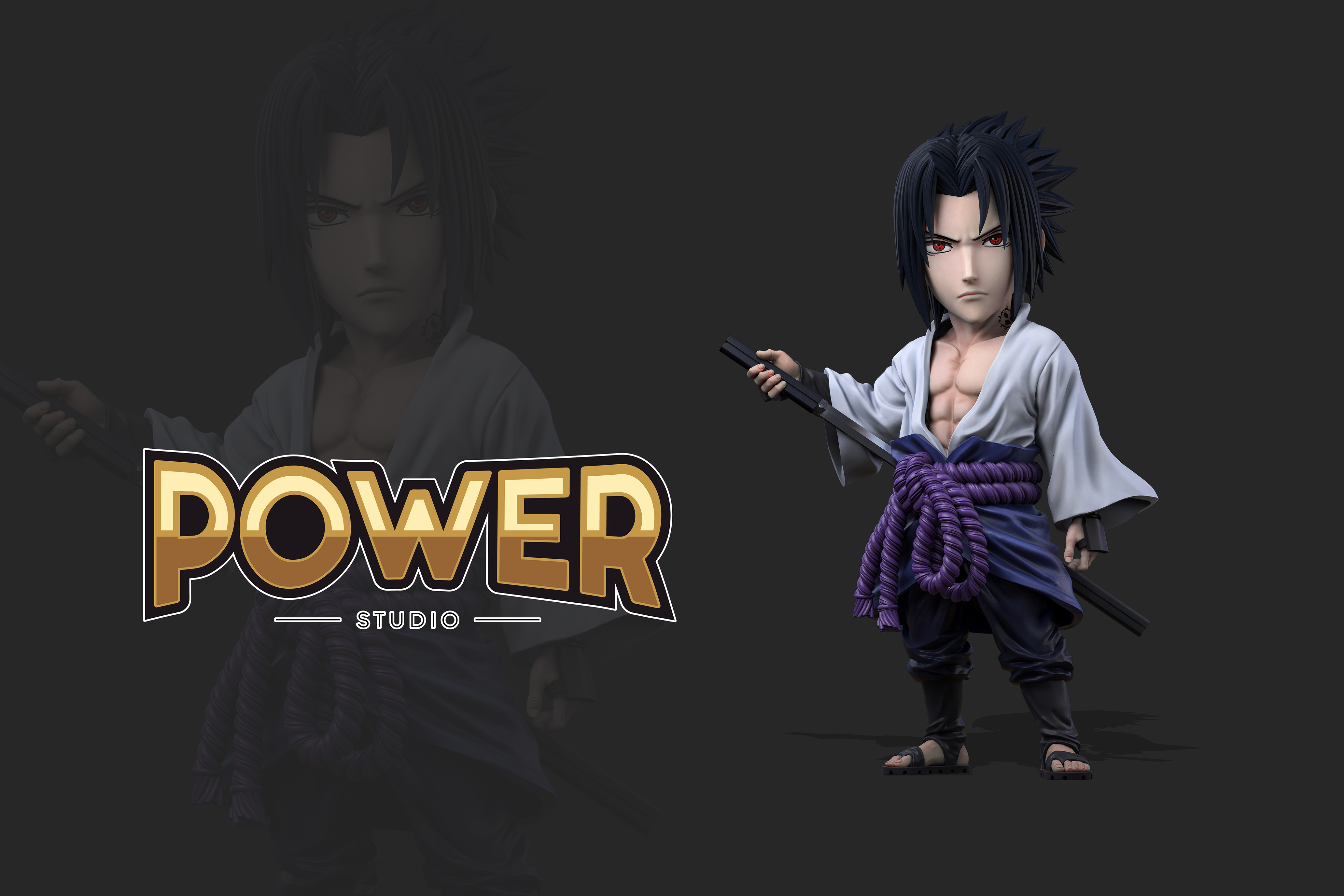 Pre-order Power WCF White-Clothed Sasuke Naruto GK Limited Edition Handmade Figure Statue Model