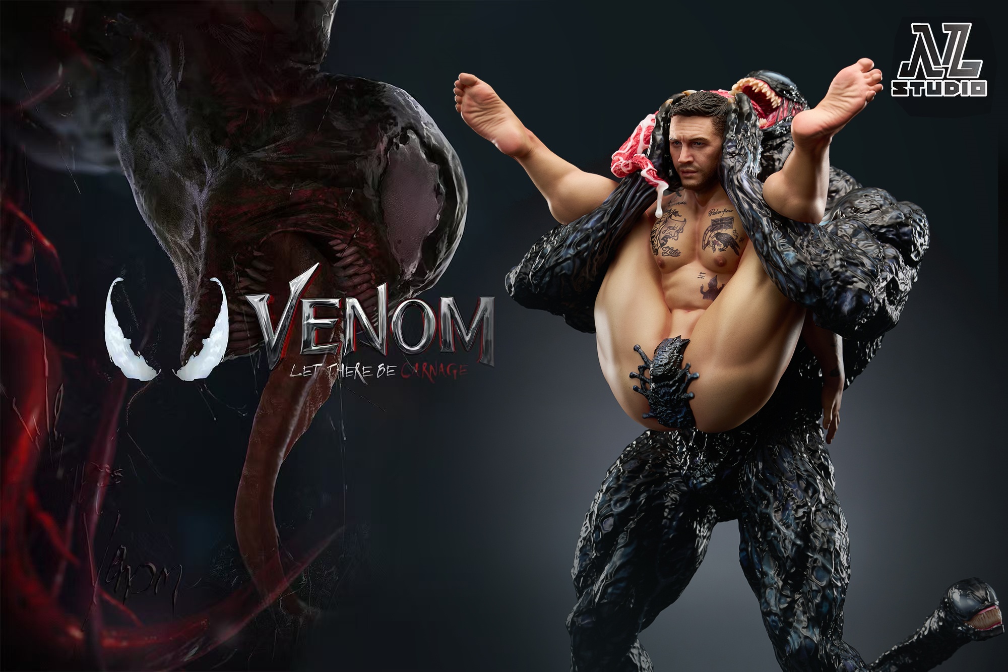 NL Studio - Other series - Eddie Brock and Venom  1/6 Scale Stuatue(GK)