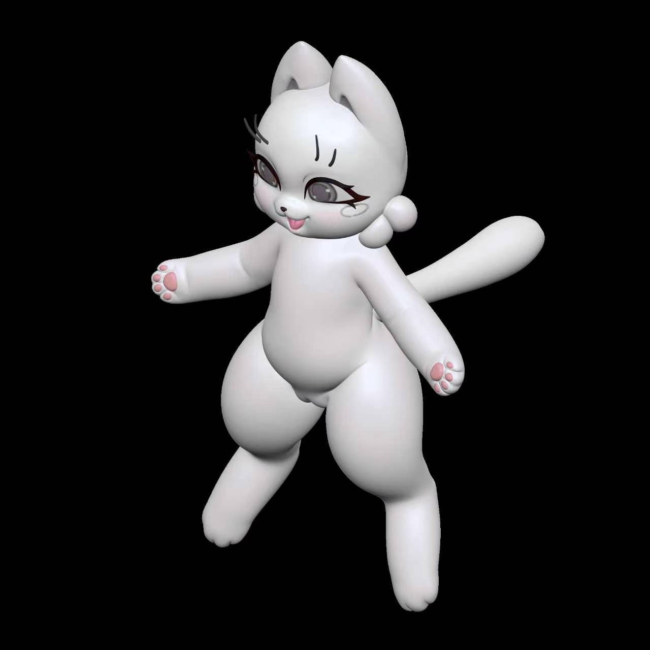 Spirit Demon Studio Lotion Cat Silicone Doll
